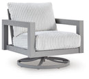 Hurley Park - 4 Pc. - Outdoor Sofa, 2 Lounge Chairs And Coffee Table - Gray