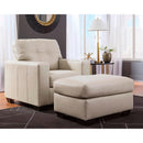  Signature Design by Ashley Santorine Leather Match Ottoman 2170814 IMAGE 5
