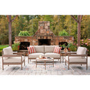  Signature Design by Ashley Bluff Trail PCP383-080 Love/Chairs/Tables Set IMAGE 4