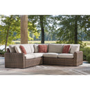  Signature Design by Ashley Dolan Creek PCP610P1 3 pc Outdoor Sectional IMAGE 2