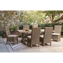  Signature Design by Ashley Laguna Heights PCP790-625 Rectangular Dining Table with Umbrella Option IMAGE 12