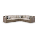  Signature Design by Ashley Laguna Heights PCP790P2 4 pc Outdoor Sectional IMAGE 1