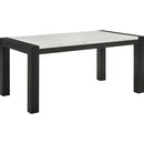  Crown Mark Jules Dining Table with Faux Marble Top 1322T-3866 IMAGE 1