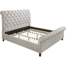  Crown Mark Kate 5103LG King Platform Bed - Light Grey Tweed IMAGE 3