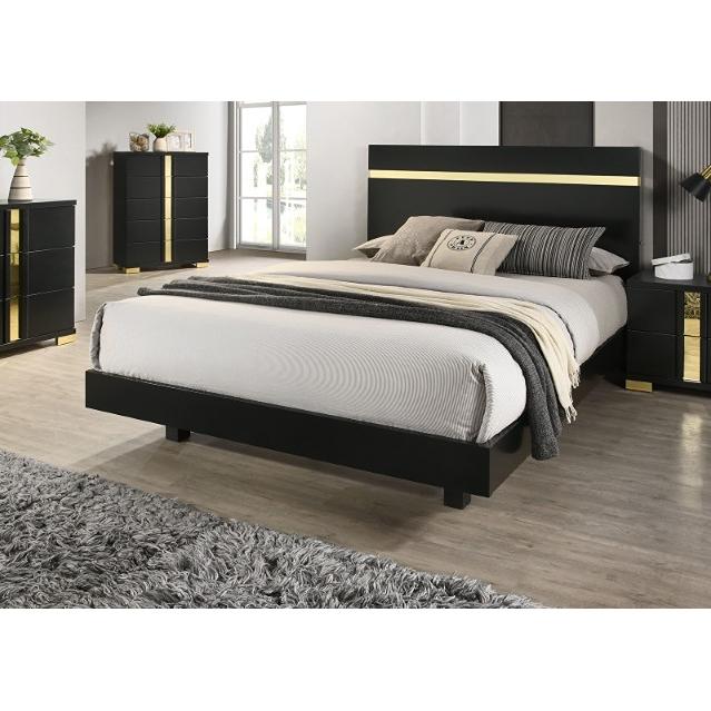  Furniture of America Beds Twin FM7217BK-T-BED IMAGE 1