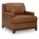  Signature Design by Ashley Saonara Stationary Leather Match Chair PC7310920 IMAGE 1