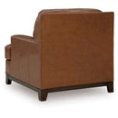  Signature Design by Ashley Saonara Stationary Leather Match Chair PC7310920 IMAGE 3