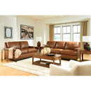  Signature Design by Ashley Saonara Stationary Leather Match Sofa PC7310938 IMAGE 8