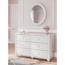  Signature Design by Ashley Kozlani 6-Drawer Dresser with Mirror PCB1819-21/PCB1819-26 IMAGE 3