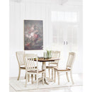  Signature Design by Ashley Round Wirloni Dining Table PCD616-15 IMAGE 7