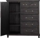 Yosemite - Solid Wood Gentleman's Chest - Cafe