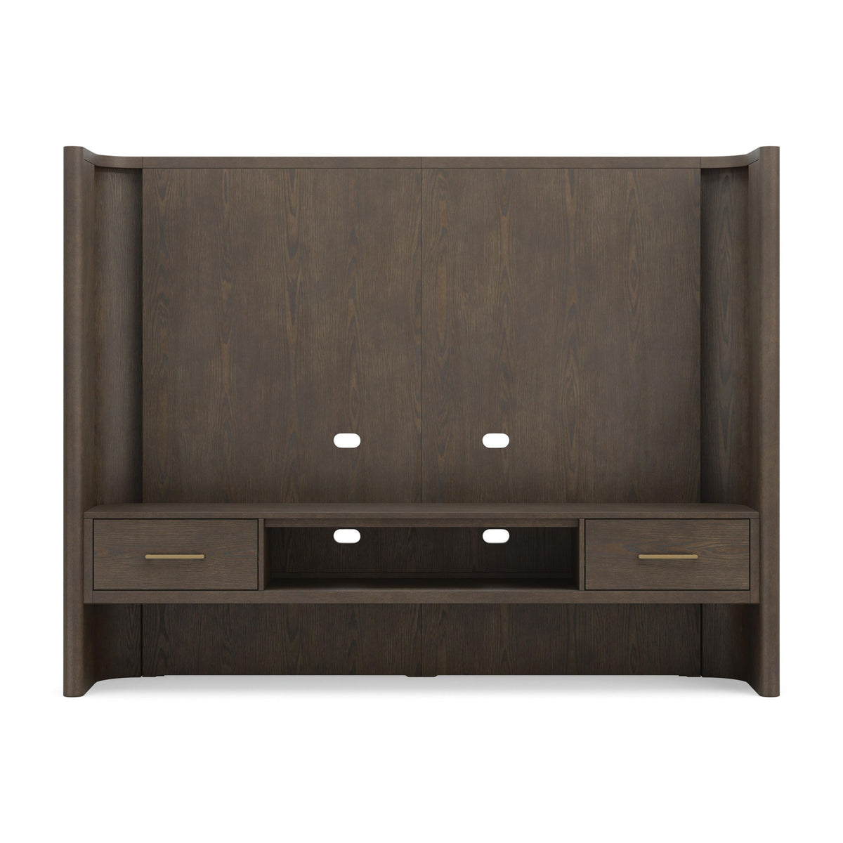 Darimore - TV Wall Console - Burnished Brown