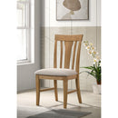  Coaster Furniture Hartville 109462 Set of 2 Dining Side Chair - Natural Light Brown IMAGE 2