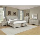  Crown Mark Claribelle B1820-2 Nightstand - White IMAGE 4