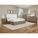  Crown Mark Veranda King Upholstered Panel Bed B1750-K-HBFB/B1750-KQ-RAIL IMAGE 3