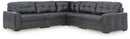 Brindley Pier - 5-Piece Sectional - Fog