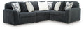 Midnight-Madness - 4 Piece Sectional