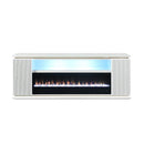  Furniture of America Medea FM-AC8011WH-TV 71" TV Stand with Electric Fire Place IMAGE 8