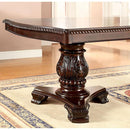  Furniture of America Bellagio CM3319T-7PC-FABRIC 7 Pc Dining Table Set IMAGE 2