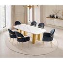  Furniture of America Northall FM37004WH-T-TABLE Dining Table IMAGE 2