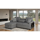  Furniture of America Chatham FM64005GY-SECT-L Sectional IMAGE 2