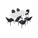  Furniture of America Lenvik FM3700BK-T-TABLE Dining Table IMAGE 7