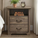  Furniture of America Amble SL7200DG-N Nightstand IMAGE 1