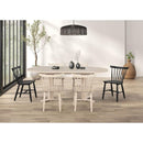  Furniture of America Hines FM3101NT-OT Oval Dining Table IMAGE 3