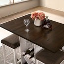  Furniture of America Bingham CM3168BR-PT-5PC 5 Pc Counter Height Table Set IMAGE 3