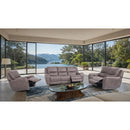  Furniture of America Demetrius CM9931BR-CH-PM Power Recliner IMAGE 2