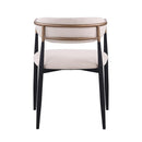  Furniture of America Neasden FM37003NT-AC-2PK Set Of 2 Side Chair IMAGE 3