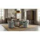  Furniture of America Clarksburg FM39018WN-RT Round Dining Table IMAGE 2