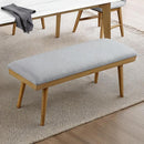  Furniture of America Mandier FM37009NT-BN Dining Bench IMAGE 1