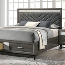  Furniture of America Voleta FM7212GY-F-BED Full Bed IMAGE 1