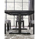  Furniture of America Alfred CM3735T-GY-7PC 7 Pc Dining Table Set IMAGE 4