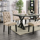  Furniture of America Alfred CM3735T-GY-7PC 7 Pc Dining Table Set IMAGE 7
