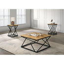  Furniture of America Borup FM42902NT-3PK 3 Pc Table Set IMAGE 2