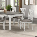  Furniture of America Pendola FM3427WH-T-7PC 7 Pc Dining Table Set IMAGE 8