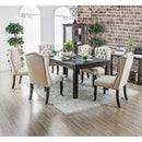  Furniture of America Sania CM3324BK-T-84-9PC 9 Pc Dining Table Set IMAGE 3