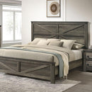  Furniture of America Britonale FM7218GY-Q-BED Queen Bed IMAGE 1