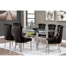  Furniture of America Silvestri FM37000SV-T-5PC 5 Pc Dining Table Set IMAGE 1