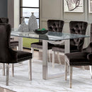  Furniture of America Silvestri FM37000SV-T-5PC 5 Pc Dining Table Set IMAGE 4