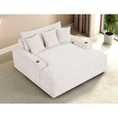  Furniture of America Veyrier FM6901WH-CE 2 Arm Chaise IMAGE 3