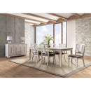  Furniture of America Hinwitz FM3399WH-T-9PC 9 Pc Dining Table Set IMAGE 1