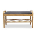  Furniture of America Skipper GM-5002 Shoe Storage Bench IMAGE 2