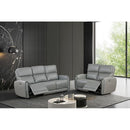  Furniture of America Schlieren FM6012GY-LV-PM Power Loveseat IMAGE 2