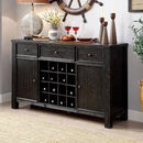  Furniture of America Sania CM3324BKPT54-3564G-7 7 Pc Counter Height Table Set IMAGE 7
