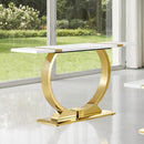  Furniture of America Horve FM47018GD-S Sofa Table IMAGE 1