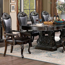  Furniture of America Lombardy CM3146T-7PC 7 Pc Dining Table Set IMAGE 3