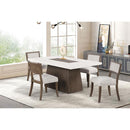 Furniture of America Grasten FM3332DB-T-TABLE Dining Table IMAGE 1